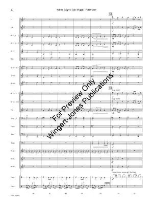 Silver Eagles Take Flight - Musella - Concert Band - Gr. 3.5