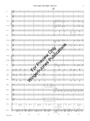 Silver Eagles Take Flight - Musella - Concert Band - Gr. 3.5