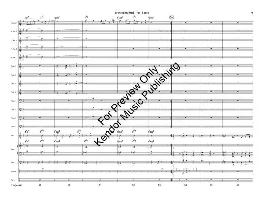 Brewed in Rio - Gassi - Jazz Ensemble - Gr. 2