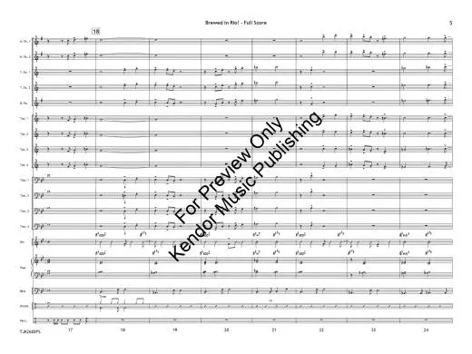 Brewed in Rio - Gassi - Jazz Ensemble - Gr. 2