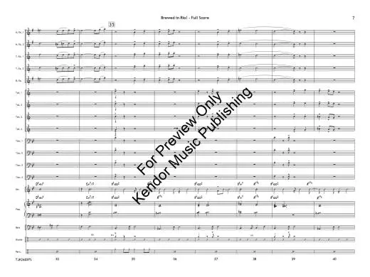 Brewed in Rio - Gassi - Jazz Ensemble - Gr. 2