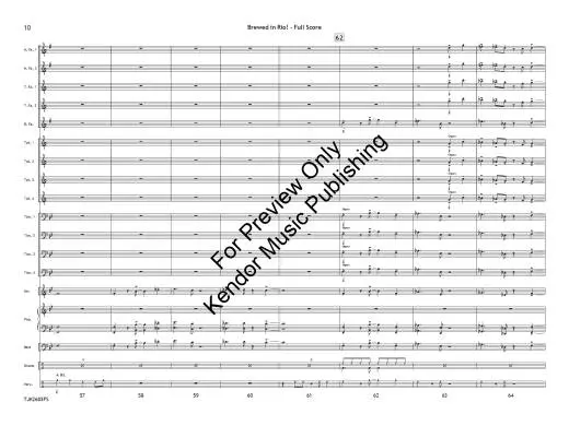 Brewed in Rio - Gassi - Jazz Ensemble - Gr. 2