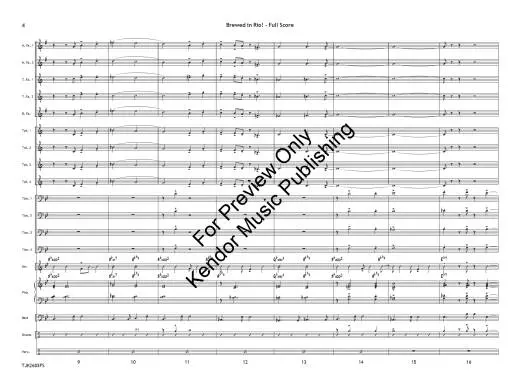 Brewed in Rio - Gassi - Jazz Ensemble - Gr. 2