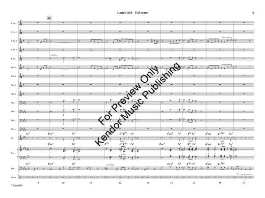 Sunset Chill - Richards - Jazz Ensemble - Gr. 2