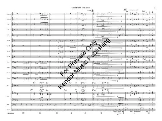 Sunset Chill - Richards - Jazz Ensemble - Gr. 2