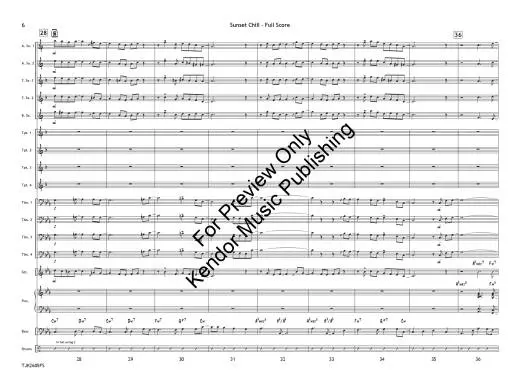 Sunset Chill - Richards - Jazz Ensemble - Gr. 2