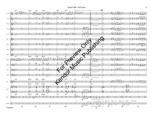 Sunset Chill - Richards - Jazz Ensemble - Gr. 2