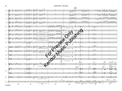 Sunset Chill - Richards - Jazz Ensemble - Gr. 2