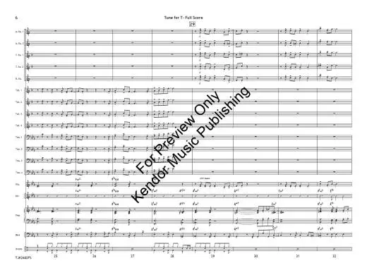 Tune for T - Jarvis - Jazz Ensemble - Gr. 2