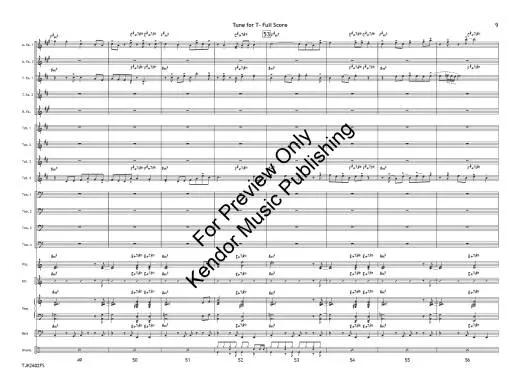 Tune for T - Jarvis - Jazz Ensemble - Gr. 2