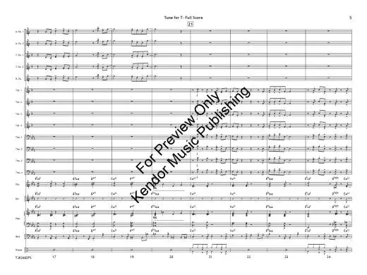 Tune for T - Jarvis - Jazz Ensemble - Gr. 2
