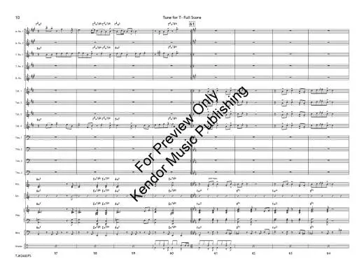 Tune for T - Jarvis - Jazz Ensemble - Gr. 2