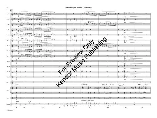 Something for Perkins - Skeffington - Jazz Ensemble - Gr. 4