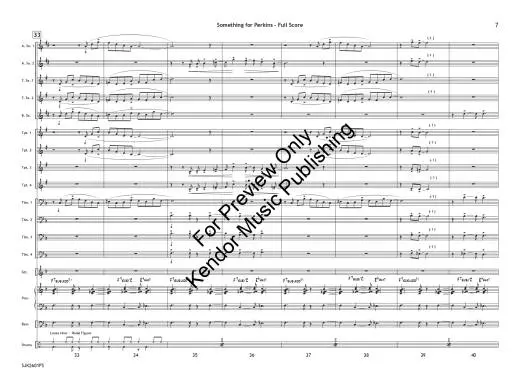 Something for Perkins - Skeffington - Jazz Ensemble - Gr. 4