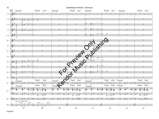 Something for Perkins - Skeffington - Jazz Ensemble - Gr. 4