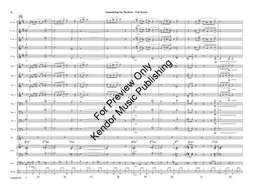 Something for Perkins - Skeffington - Jazz Ensemble - Gr. 4