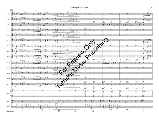 Soft Lights - Blair - Jazz Ensemble - Gr. 1