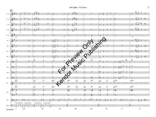 Soft Lights - Blair - Jazz Ensemble - Gr. 1