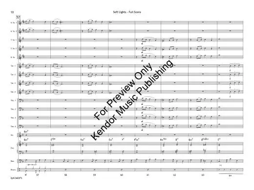 Soft Lights - Blair - Jazz Ensemble - Gr. 1