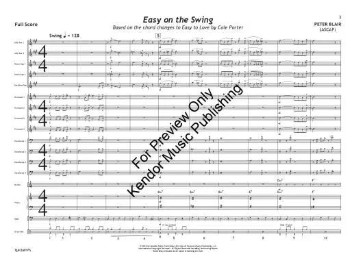 Easy on the Swing - Blair - Jazz Ensemble - Gr. 1