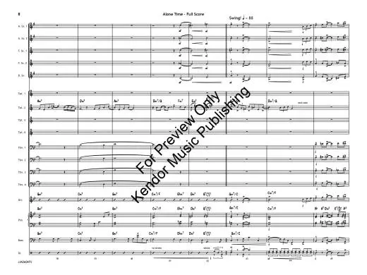 Alone Time - Berg - Jazz Ensemble - Gr. 3