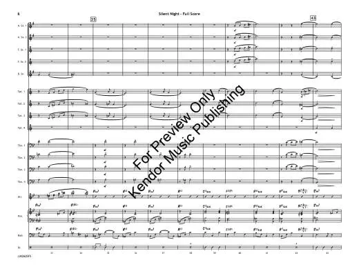 Silent Night (Flugelhorn Feature) - Gruber/Jarvis - Jazz Ensemble - Gr. 3