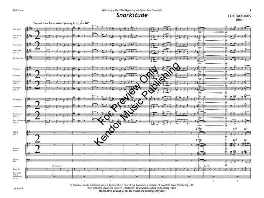 Snarkitude - Richards - Jazz Ensemble - Gr. 3