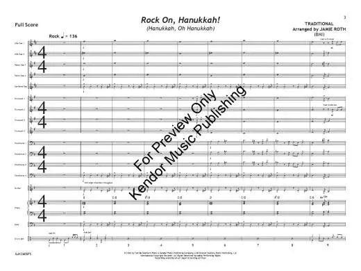Rock On, Hanukkah! - Roth - Concert Band - Gr. 1.5