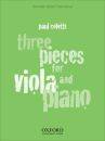 Oxford University Press - Three Pieces For Viola And Piano - Coletti - Book