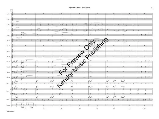 Smooth Cruise - White - Jazz Ensemble - Gr. 1.5