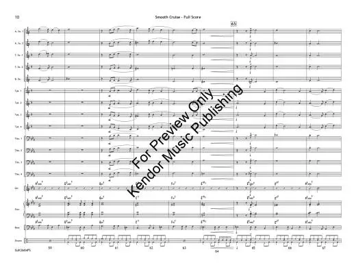 Smooth Cruise - White - Jazz Ensemble - Gr. 1.5