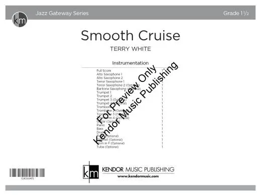 Smooth Cruise - White - Jazz Ensemble - Gr. 1.5