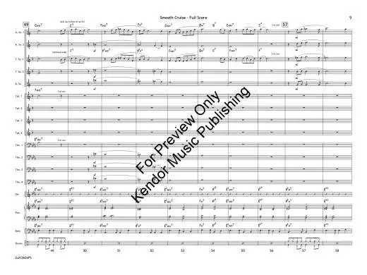 Smooth Cruise - White - Jazz Ensemble - Gr. 1.5
