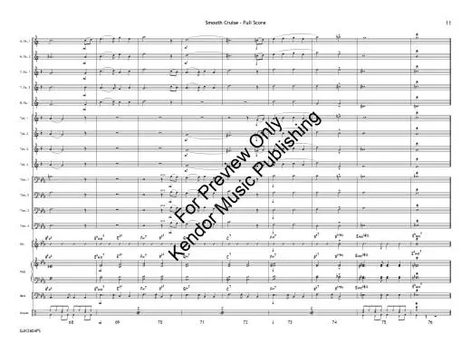 Smooth Cruise - White - Jazz Ensemble - Gr. 1.5