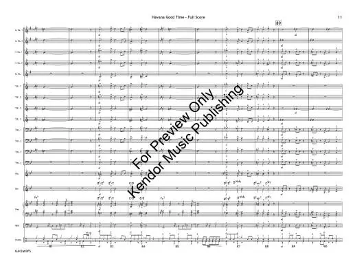 Havana Good Time - Berg - Jazz Ensemble - Gr. 1.5