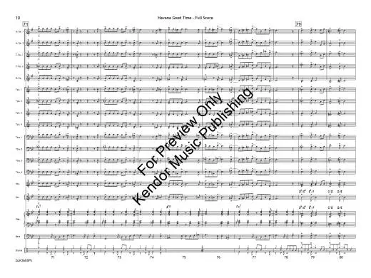 Havana Good Time - Berg - Jazz Ensemble - Gr. 1.5