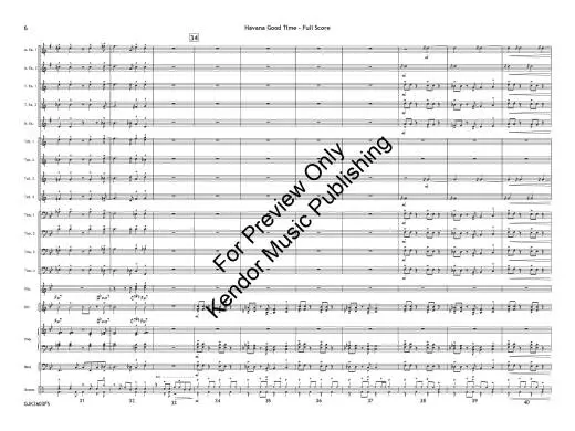 Havana Good Time - Berg - Jazz Ensemble - Gr. 1.5