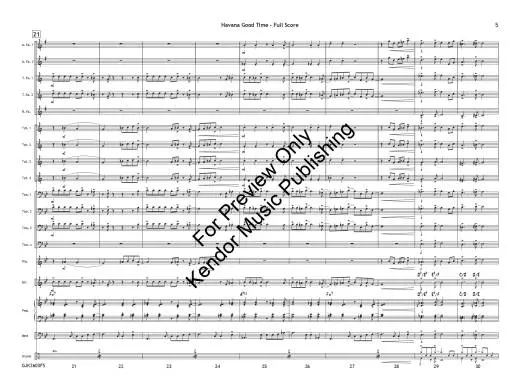 Havana Good Time - Berg - Jazz Ensemble - Gr. 1.5