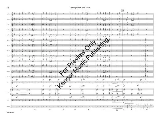 Coming in Hot - Yasinitsky - Jazz Ensemble - Gr. 1.5