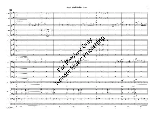 Coming in Hot - Yasinitsky - Jazz Ensemble - Gr. 1.5