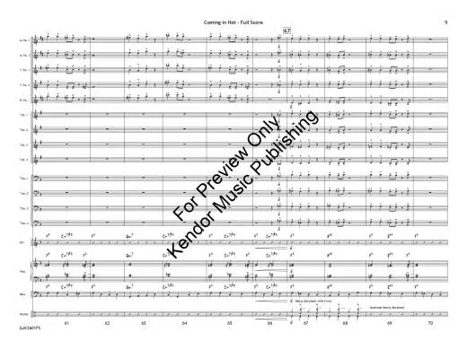 Coming in Hot - Yasinitsky - Jazz Ensemble - Gr. 1.5