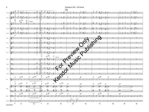 Coming in Hot - Yasinitsky - Jazz Ensemble - Gr. 1.5