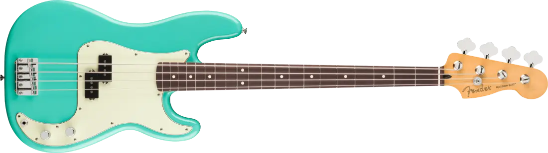 75th Anniversary Player II Precision Bass, Rosewood Fingerboard - Seafoam Green