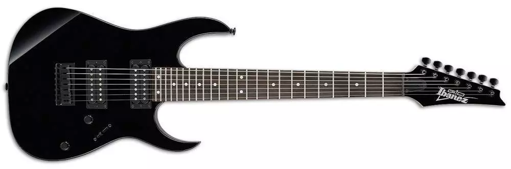 GIO Series 7 String Electric - Black Night