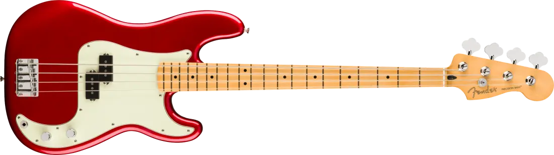 75th Anniversary Player II Precision Bass, Maple Fingerboard - Candy Apple Red