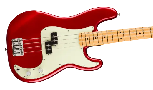 75th Anniversary Player II Precision Bass, Maple Fingerboard - Candy Apple Red
