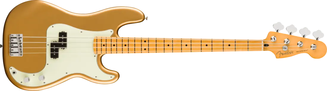 75th Anniversary Player II Precision Bass, Maple Fingerboard - Aztec Gold