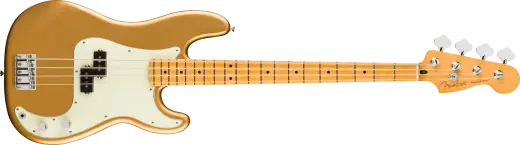 Fender - 75th Anniversary Player II Precision Bass, Maple Fingerboard - Aztec Gold