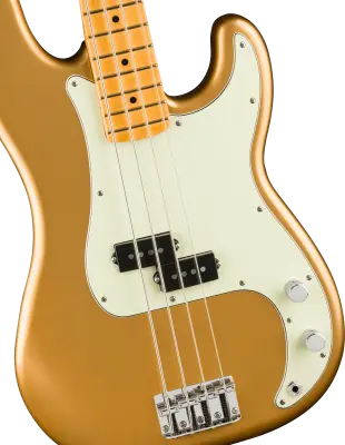 75th Anniversary Player II Precision Bass, Maple Fingerboard - Aztec Gold