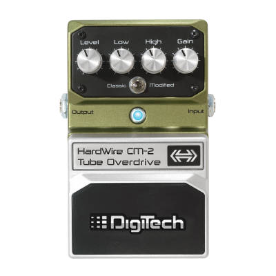 ギター Degitech HardWire CM-2 Tube Overdrive HardWire CM-2 Tube Overdrive Overview